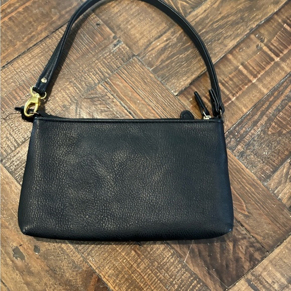 Nicole Black Wristlet Wallet/Bag with Gold Accents - Picture 6 of 11